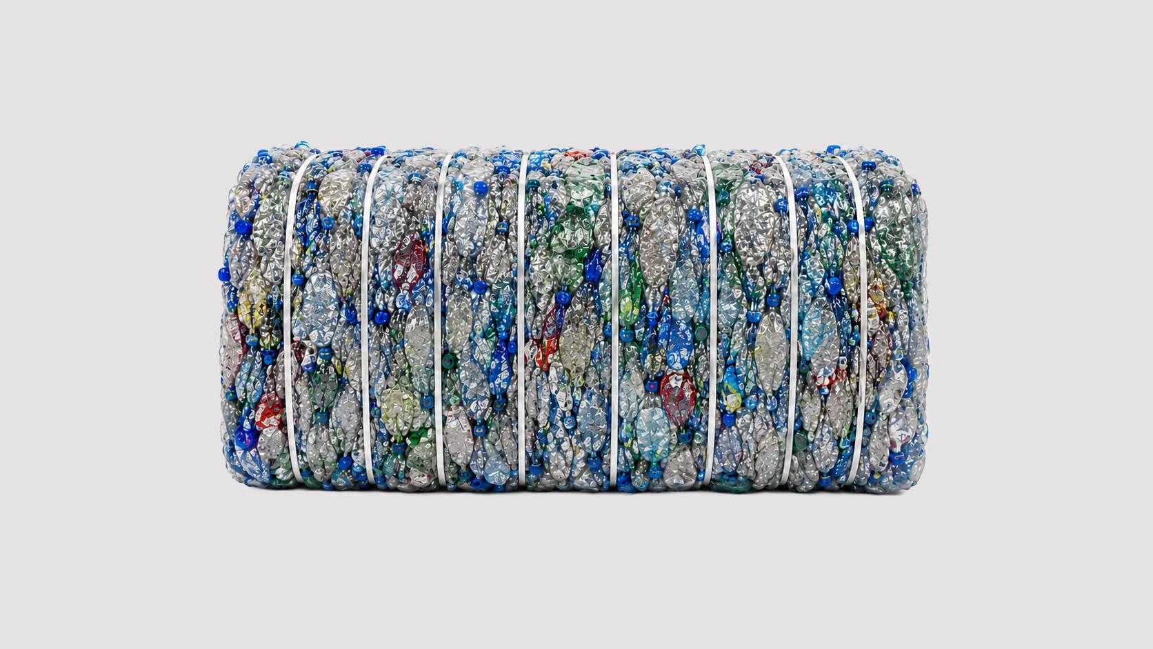 PET Bottle Scrap Baled — Liquor with Ring and Cap